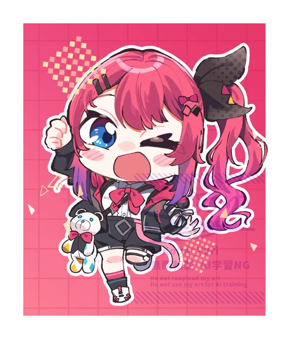 元気にダンスするめるちがはちゃめちゃに大好きだ〜〜〜〜#もちめるあーと 