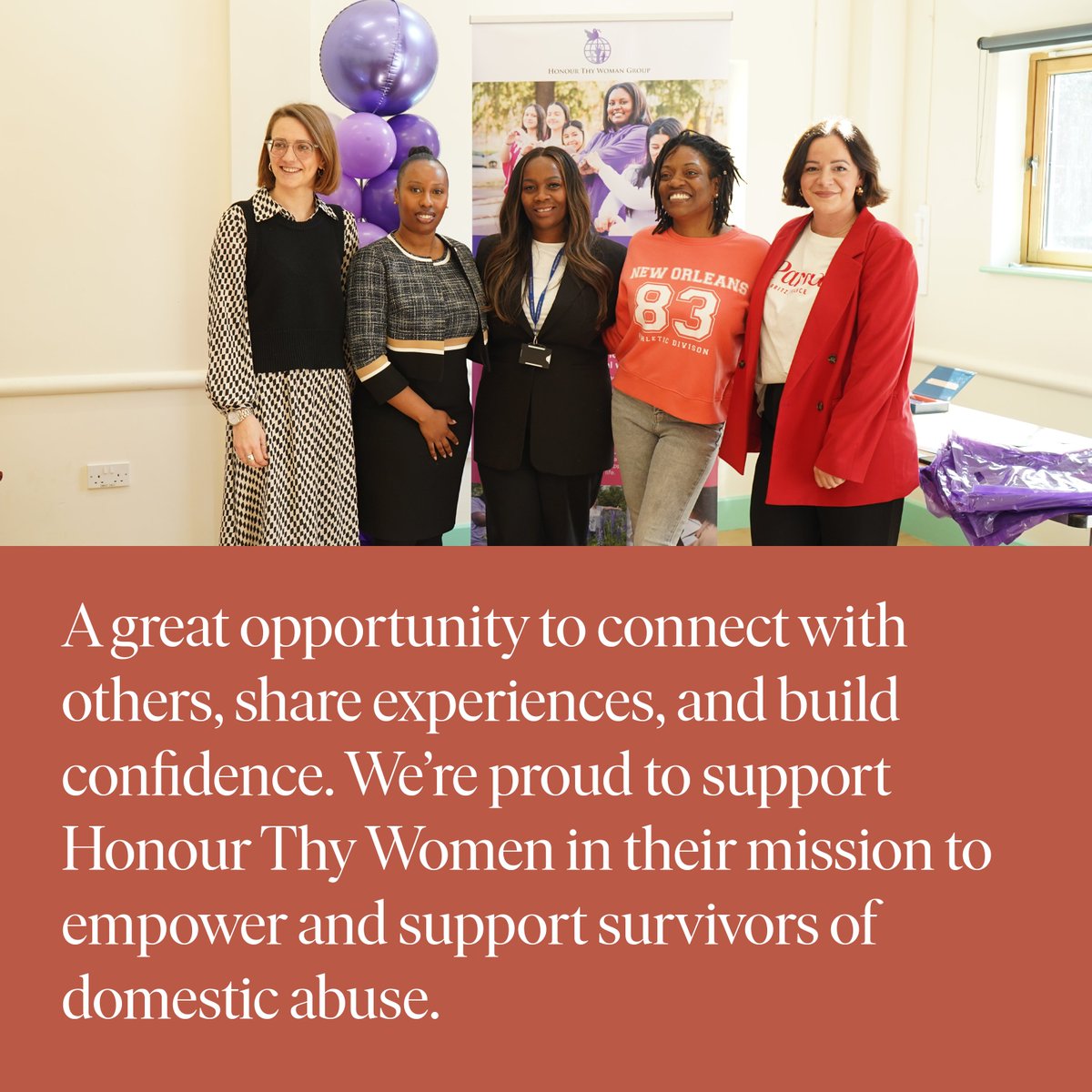 Yesterday, we had the privilege of attending an event hosted by Honour Thy Woman Group a charity dedicated to supporting women and children affected by domestic abuse.