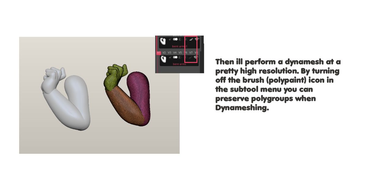 Remanance's tweet image. Lil guide of how I usually merge things together to keep detail + nice topology