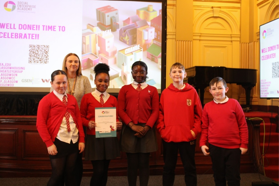 Social Enterprise Academy Schools (@sea_edu) on Twitter photo 🐉 Our first Dragons Den of the week took place at <a href="/GlasgowCC/">Glasgow City Council</a> yesterday! Thank you to Gary Condie and <a href="/TBF_Glasgow/">Towards Better Futures</a> for being our hosts.
We would also like to thank our key sponsor <a href="/GlasgowHousing/">Wheatley Homes Glasgow</a>!
🙌 Congratulations to St Timothy’s who won multiple awards!
#glasgowdd 🐉 Our first Dragons Den of the week took place at <a href="/GlasgowCC/">Glasgow City Council</a> yesterday! Thank you to Gary Condie and <a href="/TBF_Glasgow/">Towards Better Futures</a> for being our hosts.
We would also like to thank our key sponsor <a href="/GlasgowHousing/">Wheatley Homes Glasgow</a>!
🙌 Congratulations to St Timothy’s who won multiple awards!
#glasgowdd