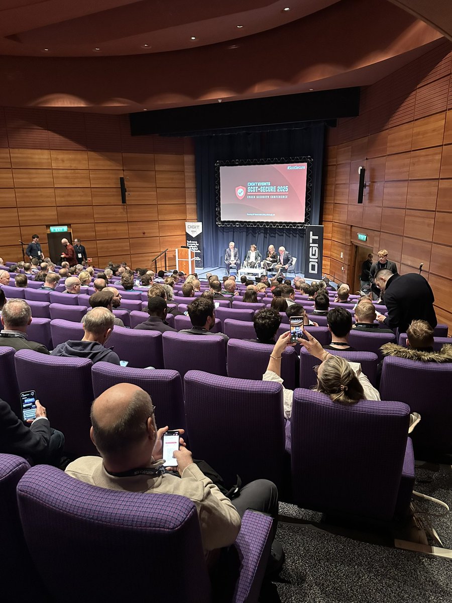 It is wonderful to welcome the <a href="/digitfyi/">DIGIT</a> Scot-Secure Summit and Scottish Cyber Awards to the EICC.

Today's events are pivotal to uniting cyber security communities to increase resilience, whilst celebrating the outstanding talent in Scotland. 
#DIGIT #ScotSecure