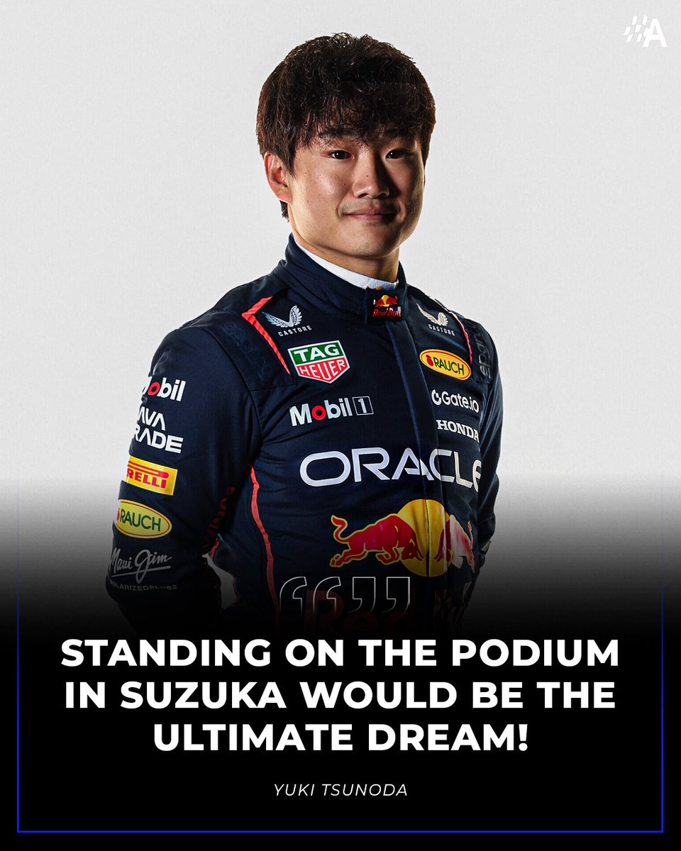 autosport's tweet photo. Imagine if Yuki claims his first ever podium in F1, at his home track, in his first race in a Red Bull 💭🇯🇵 https://t.co/AYEWUVvzFc