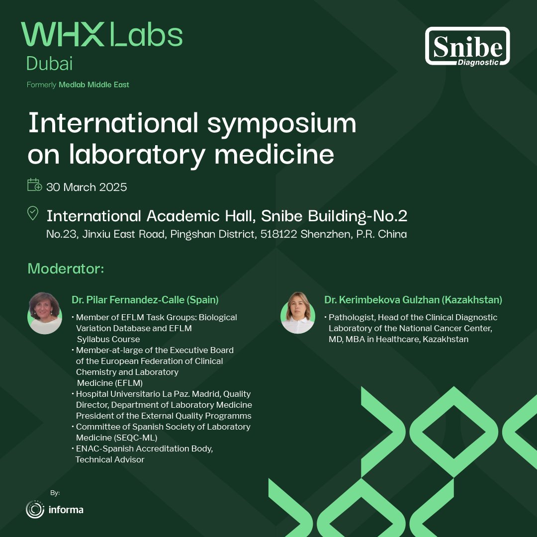 whxlabsdubai's tweet image. 🔬 Advancing laboratory medicine on a global stage
Join us at the international symposium on laboratory medicine.

Register now: bit.ly/3QM5w9o

#LaboratoryMedicine #ClinicalDiagnostics #FutureOfDiagnostics #HealthcareInnovation #LabSymposium2025