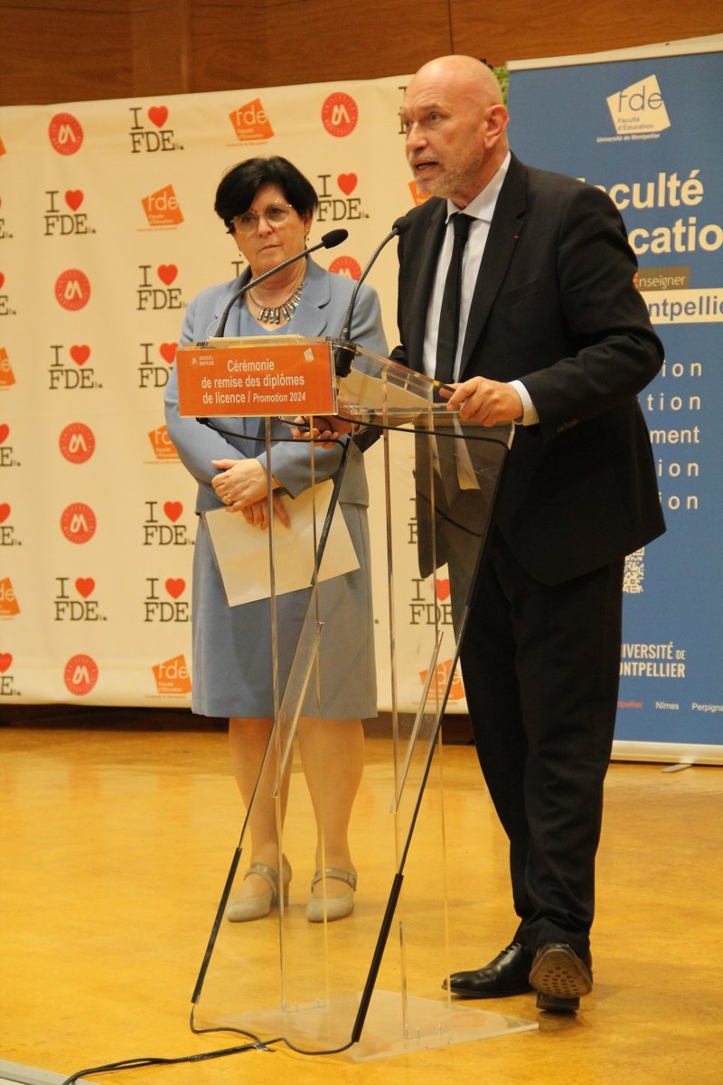 Félicitations à nos diplômé.e.s en Licence Pluri et MEEF promo 24 - site de Montpellier
Un grand moment d'émotion et de partage lors de la cérémonie en présence des familles.
Merci aux étudiant.e.s, au corps enseignant et aux personnels pour leur engagement dans cette formation.
