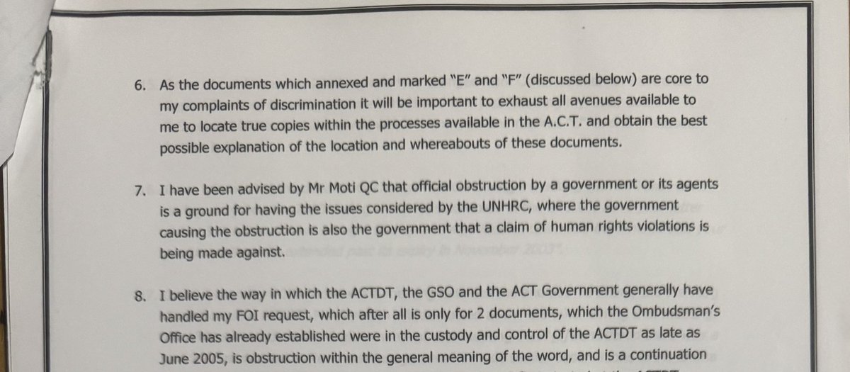 🚨🕵️‍♂️ Unraveling the Mystery of Forgery in ACT! 

I've been vocal about a troubling issue: the alleged affidavit attributed to me contains legal arguments that a first-year law student would recognise as inappropriate for such a document. The question looms: who inserted this