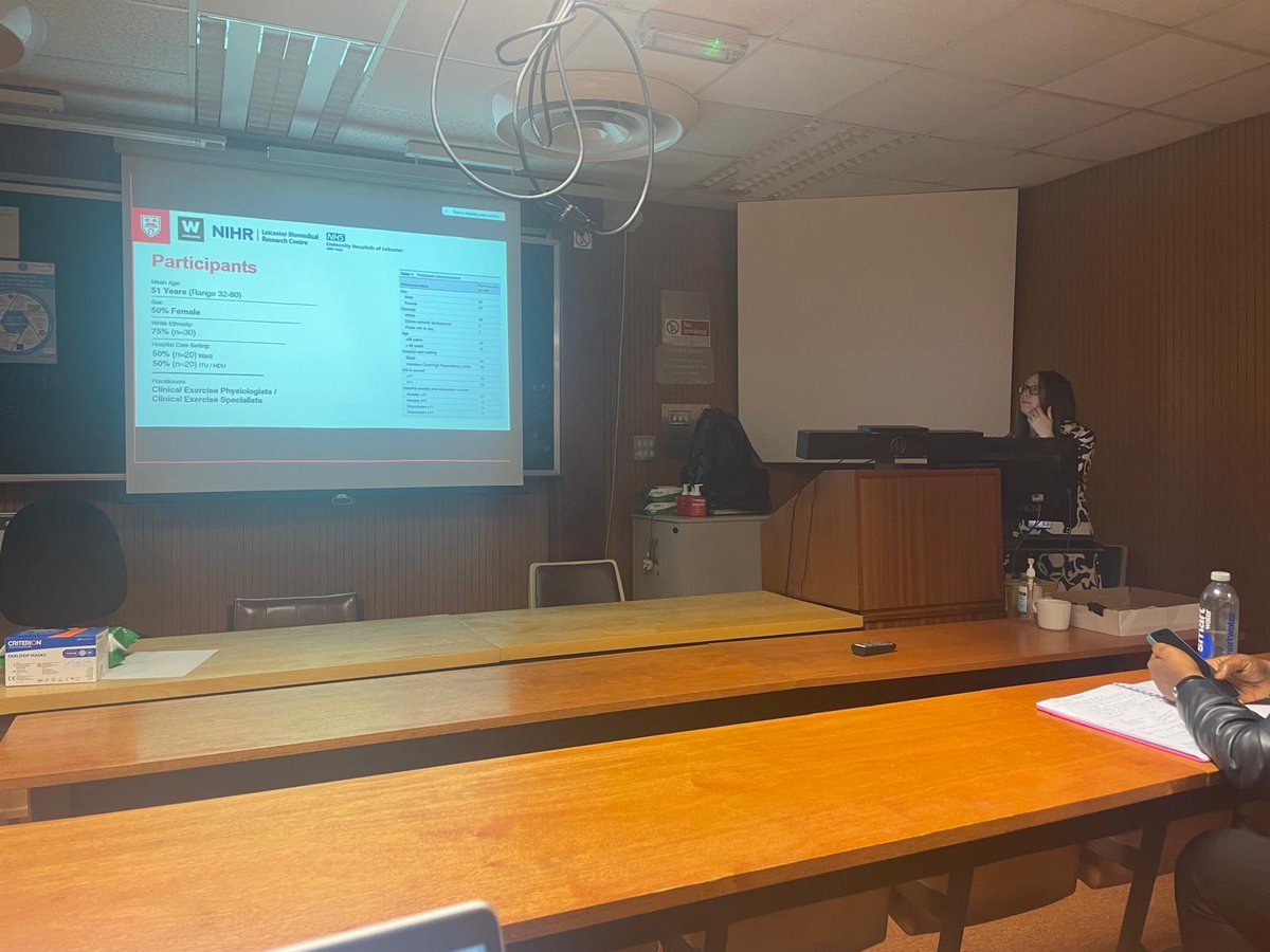 CERS Research (@cersresearch) on Twitter photo Journal club this morning by <a href="/SK_Physio/">Kate Kontou</a> who presented the qualitative results from the REGAIN long-covid rehab trial.
A great overview highlighting the strengths and limitations of the study
🔗: bmjopen.bmj.com/content/15/1/e… Journal club this morning by <a href="/SK_Physio/">Kate Kontou</a> who presented the qualitative results from the REGAIN long-covid rehab trial.
A great overview highlighting the strengths and limitations of the study
🔗: bmjopen.bmj.com/content/15/1/e…