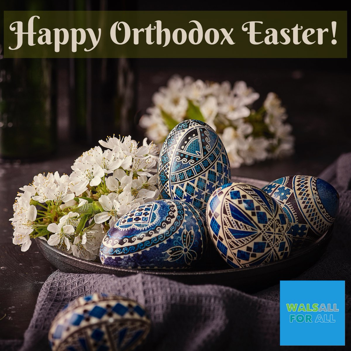 walsallforall's tweet image. Happy #OrthodoxEaster to all those celebrating. Orthodox Easter is a time for family gatherings, church services & traditional foods. It’s a time to celebrate new life & hope for the future. Find out more about the traditions: walsallforall.co.uk/post/celebrati…
