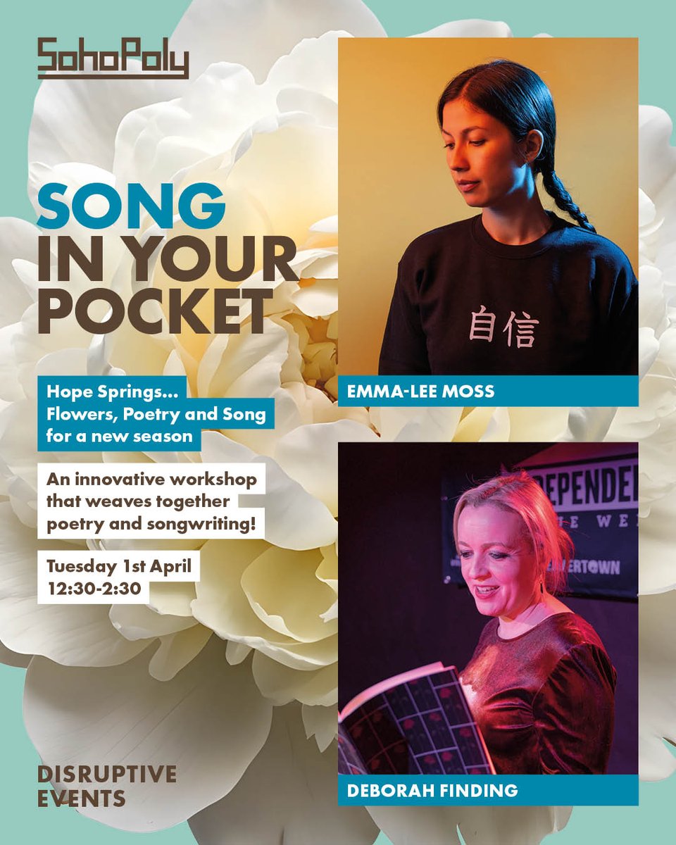 The Soho Poly (@thesohopoly) on Twitter photo We have this next Tuesday- which will be the best imaginable way to start Spring in earnest! <a href="/deborahfinding/">Deborah Finding</a> <a href="/wminhumanities/">Humanities at Westminster</a> <a href="/emma_lee_moss/">Emma-Lee Moss</a> <a href="/prof_guy_osborn/">Guy Osborn</a> sohopoly.co.uk We have this next Tuesday- which will be the best imaginable way to start Spring in earnest! <a href="/deborahfinding/">Deborah Finding</a> <a href="/wminhumanities/">Humanities at Westminster</a> <a href="/emma_lee_moss/">Emma-Lee Moss</a> <a href="/prof_guy_osborn/">Guy Osborn</a> sohopoly.co.uk