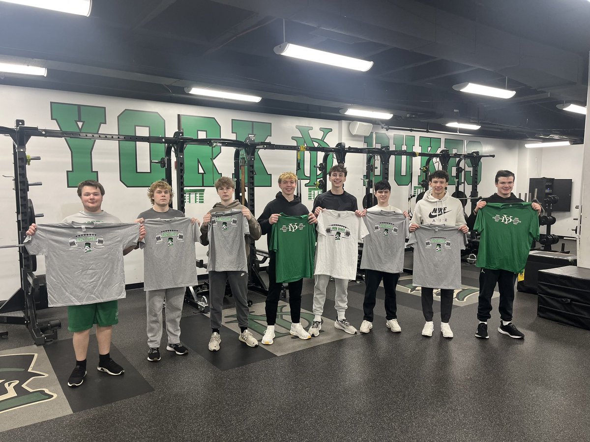 Congratulations to our Iron Dukes for their outstanding work during the first half of our offseason program and thank you to all the parents from Friday Night Families for helping out with breakfast today.