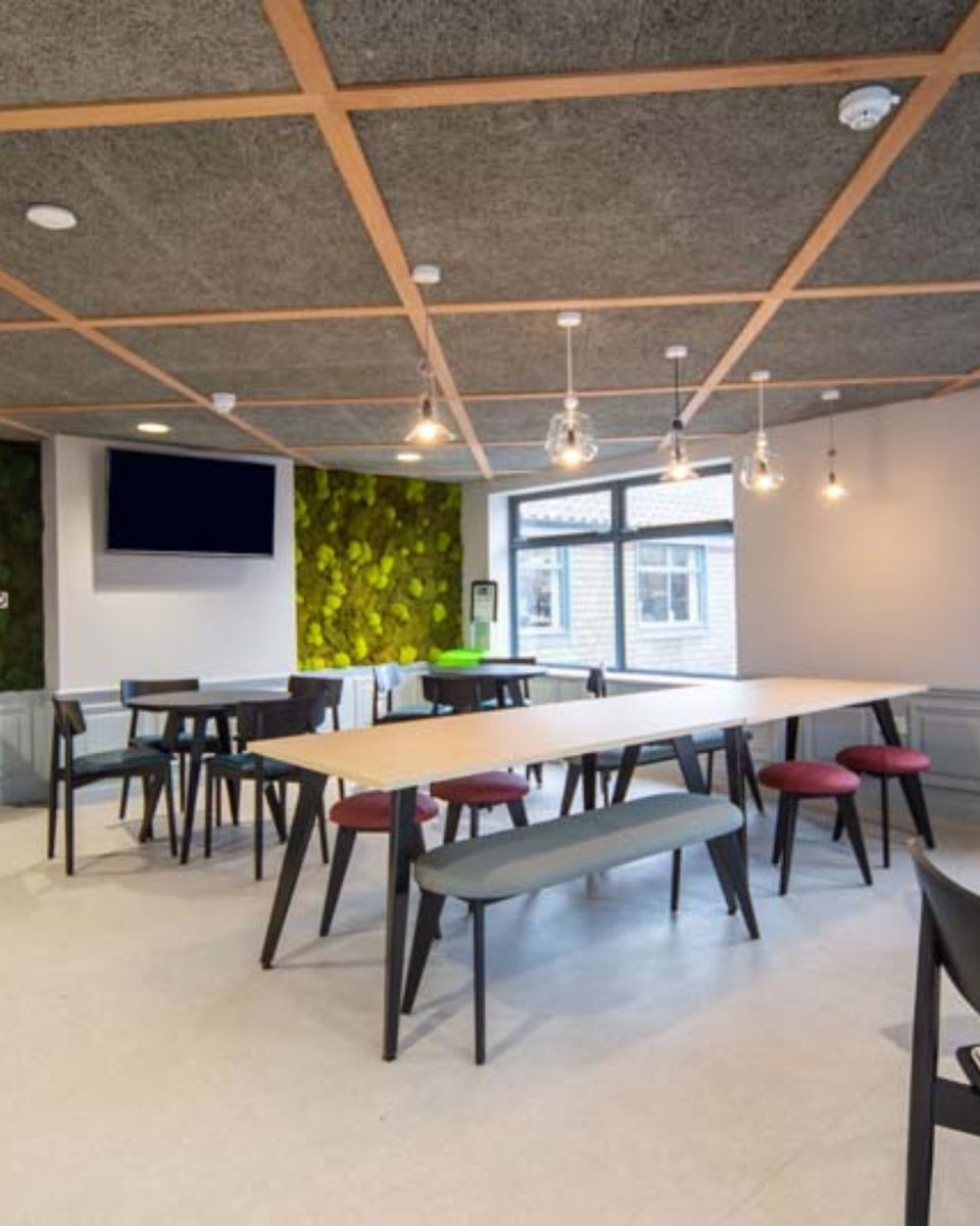 Breakout spaces do more than just look good – they boost productivity and encourage social connection.

Whether it’s a quiet corner for focused work, a comfy spot for casual chats, or a creative zone for collaboration, breakout spaces give your team room to reset and connect.