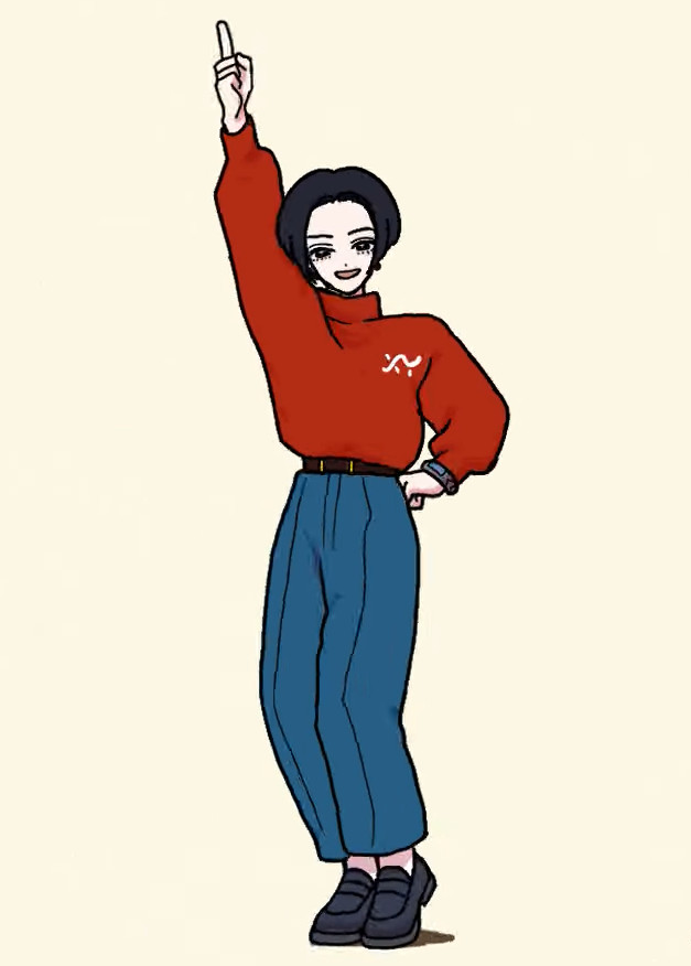 「She looks like an apple」|Wanderstill (Commission Waitlist Open)のイラスト