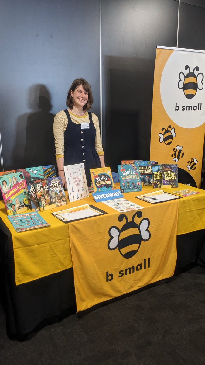 b small publishing (@bsmallpub) on Twitter photo So excited to be here at the <a href="/Literacy_Trust/">National Literacy Trust</a> Primary Conference 2025! If you're here today, stop by our stand and say hello 👋
#PrimConf25 So excited to be here at the <a href="/Literacy_Trust/">National Literacy Trust</a> Primary Conference 2025! If you're here today, stop by our stand and say hello 👋
#PrimConf25
