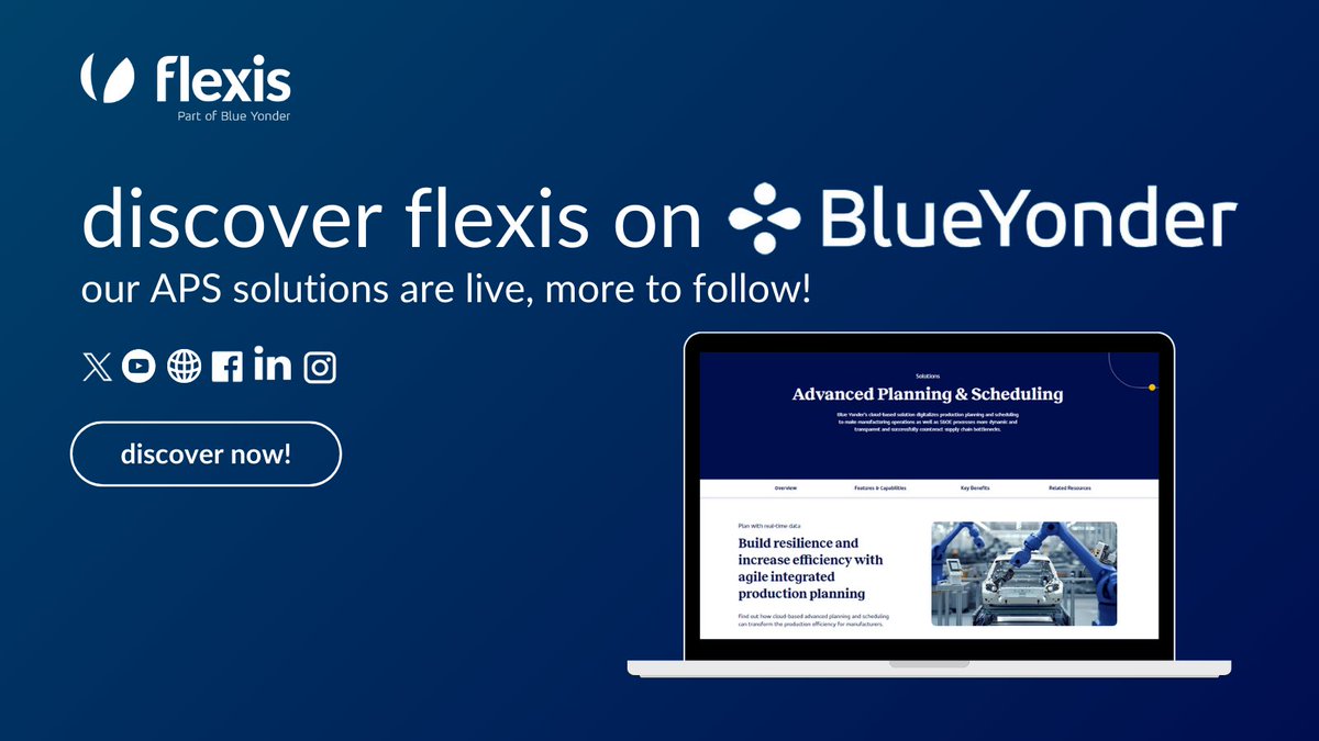 flexis, Part of Blue Yonder tweet media