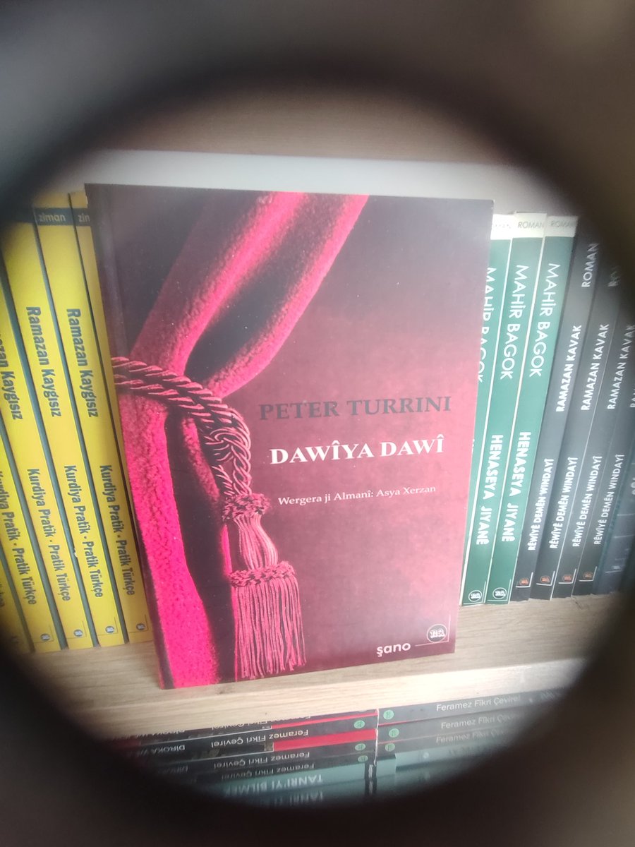 na kitap (@wesanenna) on Twitter photo Dawiya Dawî
Wergera jî Almanî: Asya Xerzan
Şano
nayayinlari.com
<a href="/AsyaXerzan/">Asya Xerzan</a> #şano #peterturtini
#nakitap Dawiya Dawî
Wergera jî Almanî: Asya Xerzan
Şano
nayayinlari.com
<a href="/AsyaXerzan/">Asya Xerzan</a> #şano #peterturtini
#nakitap