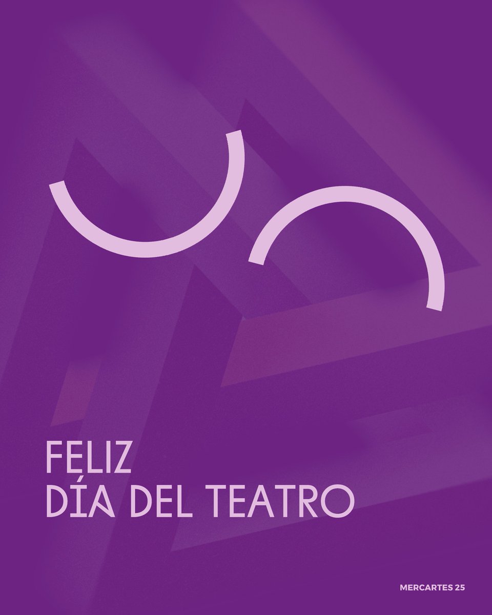 Feliz #DíaMundialDelTeatro 🎭
Gracias a quienes, con vuestro trabajo, nos regaláis emociones y momentos únicos; a quienes creéis que el #teatro puede cambiar las cosas, que sigue siendo un refugio seguro y un lugar en el que aprender sobre el mundo y sobre nosotros mismos 💜