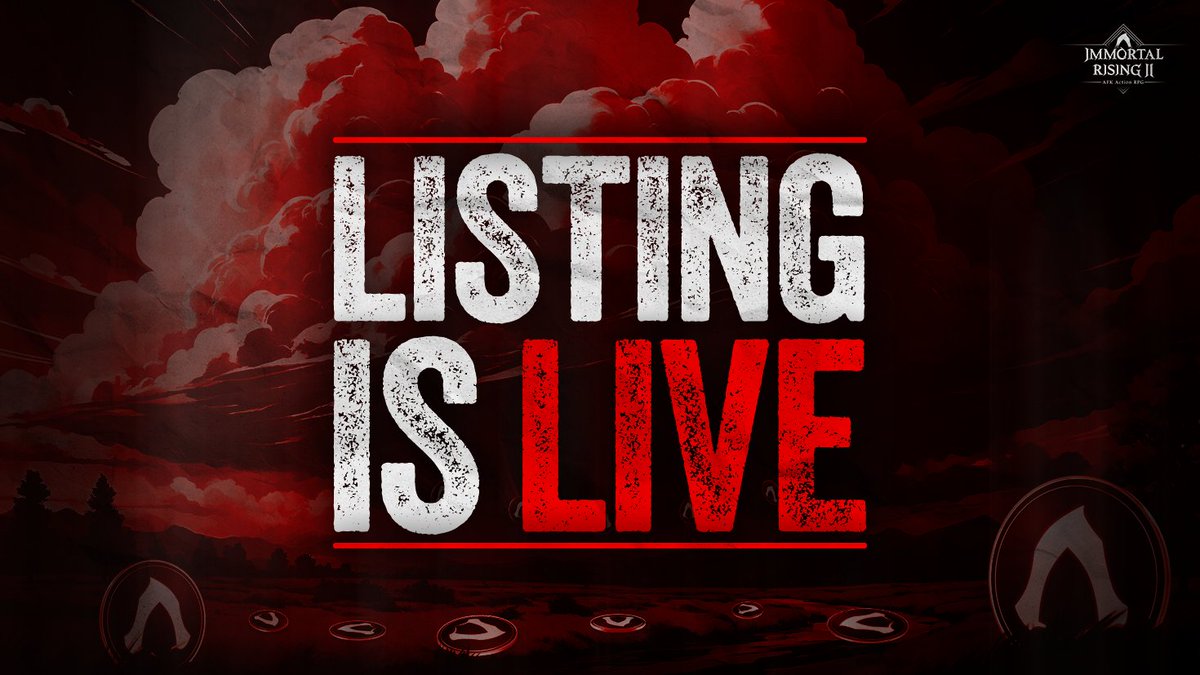 immortalrising2's tweet image. $IMT is officially listed!

You can now buy and trade $IMT on @bitgetglobal, @MEXC_Listings, @Gateio_Launch, and @kucoincom.

The power is now in your hands, Immortals ⚔️

Staking benefits coming next. . . stay tuned 🔔