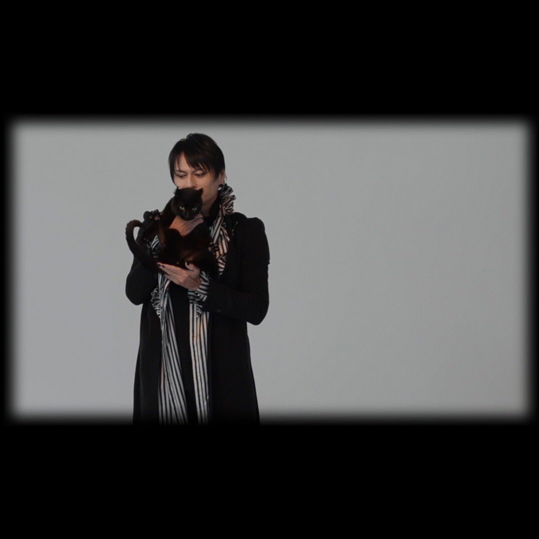 _White_Sakurai_'s tweet photo. 🌸A little spoiler from the credits to the first part of the documentary — NEW WORLD I — 🌸

#櫻井敦司 
＃猫 
 #バクチク https://t.co/cOcLLtICvC