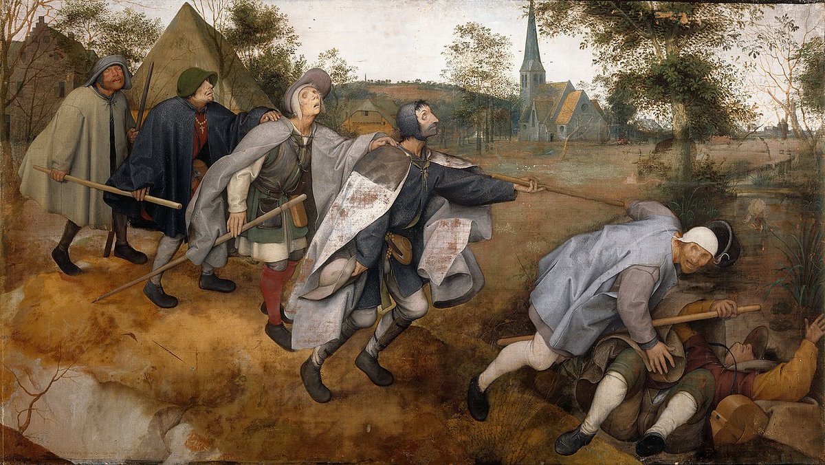 The Blind Leading the Blind - Pieter Bruegel the Elder
