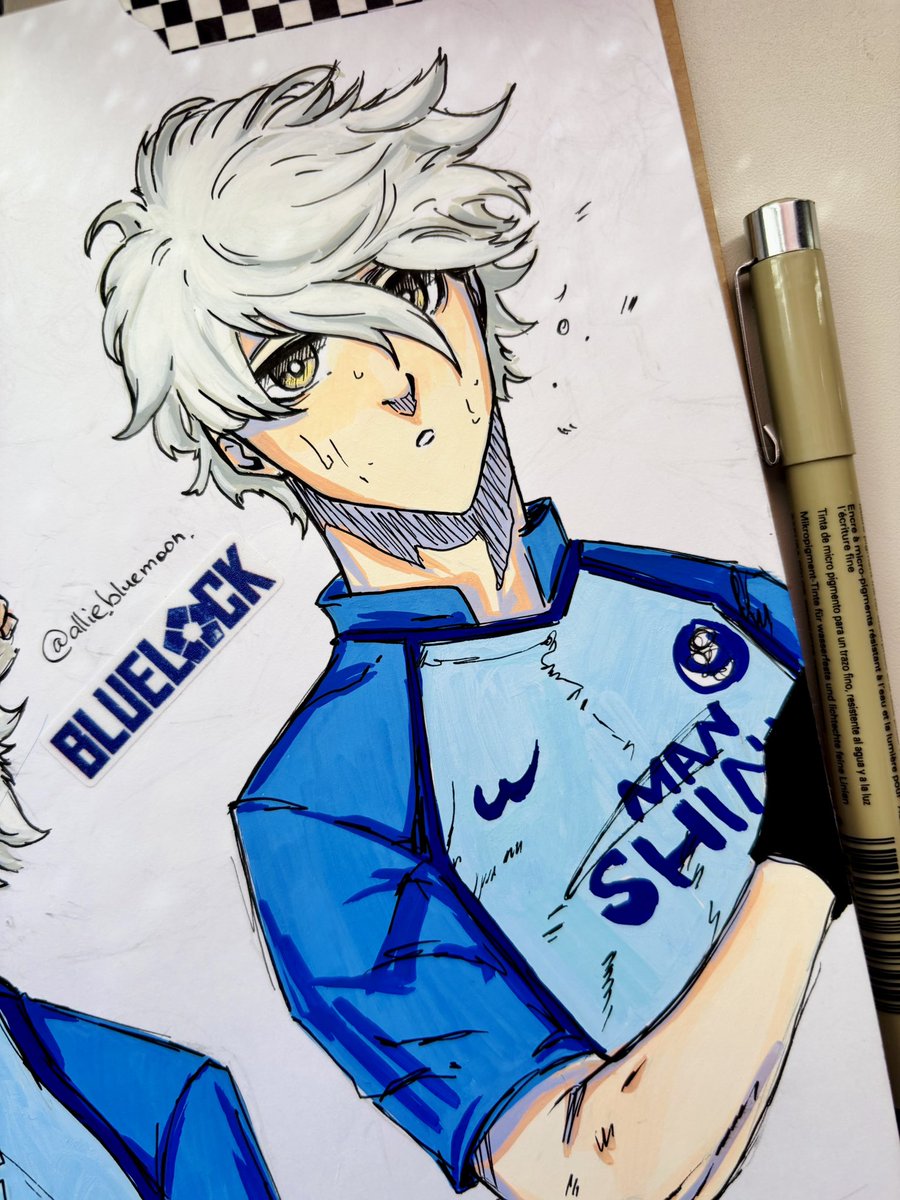 Nagi 🤍 #bluelock #nagiseishiro