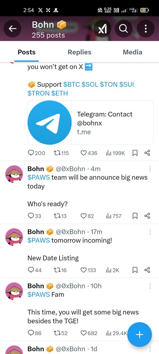 Network tweet media