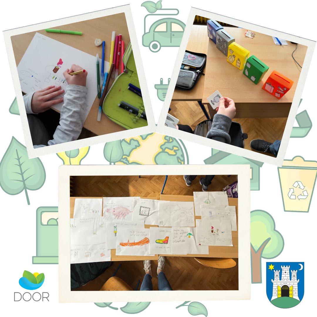 U ponedjeljak, 24. ožujka 2025., učenici drugih razreda Osnovne škole S.S. Kranjčevića imali su priliku sudjelovati u zabavnim i poučnim radionicama. Kroz kreativne zadatke  i razgovor , učenici su otkrili kako male promjene u svakodnevnim navikama mogu pomoći očuvanju našeg  🌍.