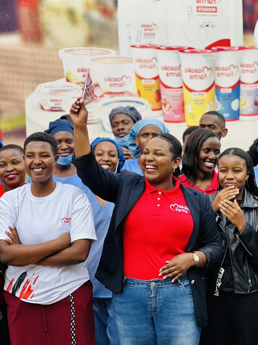 masaka_farms's tweet photo. This morning we celebrated, and  honored our incredible team—celebrating birthdays and recognizing our outstanding Employees of the First Quarter. A huge shoutout to our dedicated staff for their hard work and commitment. Here’s to more success, teamwork, and shared achievements ahead! 🥂✨  #Dairy #Kigali #Rwanda #TeamAppreciation #WorkFamily #Rwanda #RWOX