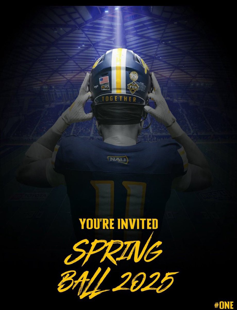 Had an amazing unofficial visit with <a href="/NAU_Football/">NAU Football</a>  today and a good talk with <a href="/CoachAdamClark/">Adam Clark</a>. They showed me around the facility and was able to watch spring ball practice. <a href="/JaelenStrong/">Coach Strizz</a> <a href="/WillieATuckerSr/">Willie A Tucker Sr</a>