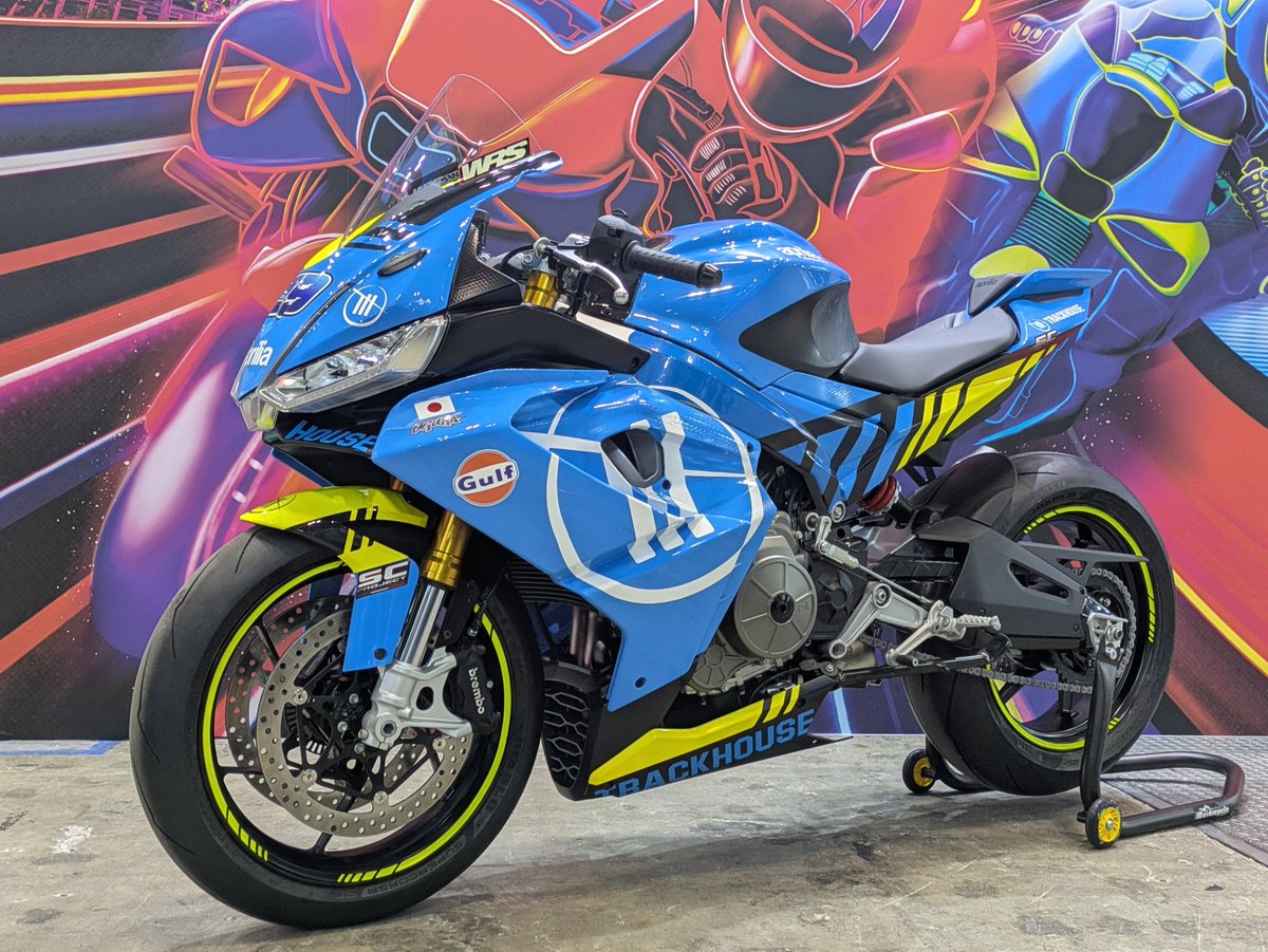 明日から始まる第52回東京モーターサイクルショーにて、Trackhouse