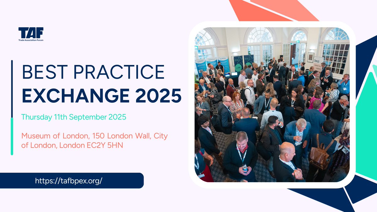 📢 BPEx 2025 is back!

Join 250+ trade association professionals on 11 September for a day of insight, networking &amp; best practice.

🎟️ Early bird tickets available now – 1/3 off for a limited time!

👉 bit.ly/4ix6ToL

#BPEx2025 #TradeAssociations