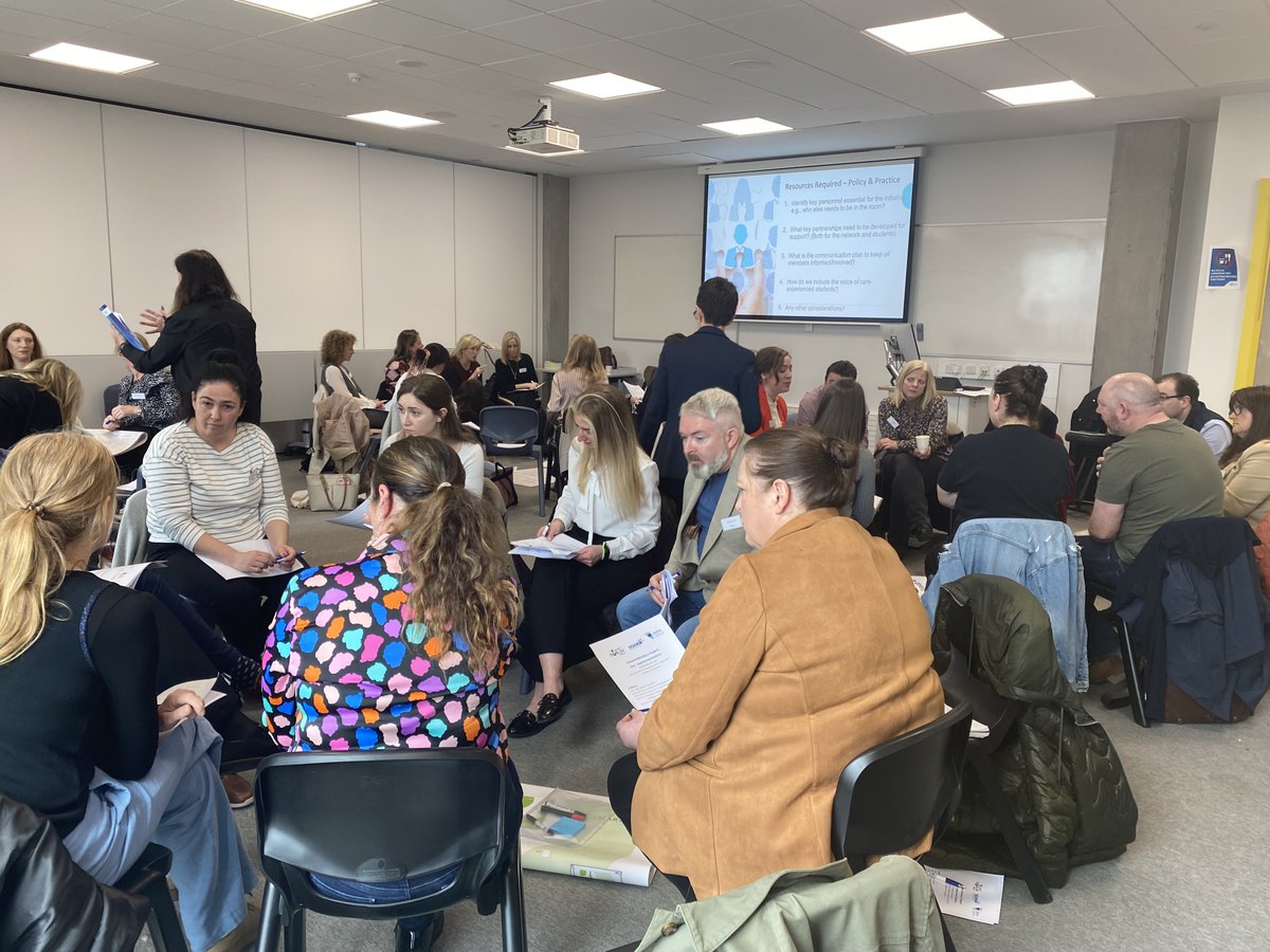 tudublinaccess's tweet image. Thanks very much to everyone who attended the care-experienced network meeting in TU Dublin on Tuesday, we were delighted to host the first meeting. The ideas, enthusiasm and energy in the room were fantastic and it's clear the network is going to be a great success!🙌👏