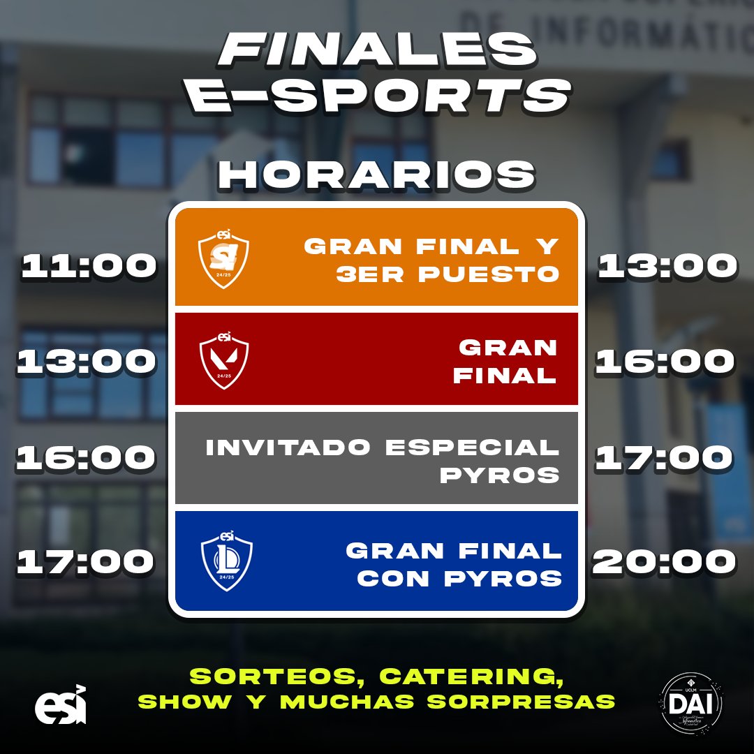 Delegación de Alumnos de Informática (DAI) ESI tweet media