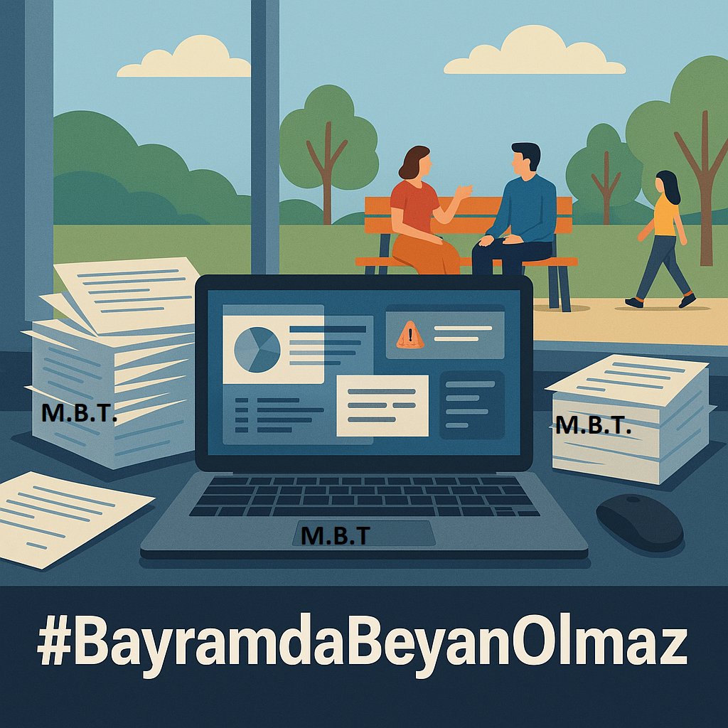 #BayramdaBeyanOlmaz 
<a href="/gibsosyalmedya/">Gelir İdaresi Başkanlığı</a> <a href="/HmbSosyalMedya/">Hazine ve Maliye Bakanlığı Sosyal Medya</a> 
Sn. <a href="/memetsimsek/">Mehmet Simsek</a> 
Ana Amaç ortak: Verginin Hazineye intikal ettirilmesi. 
Masanın bir bacağında #Maliye , Diğer Tarafında da Muhasebeciler, Mali Müşavirler var. 
Bir taraf 9 gün tatil yapacak diğeri çalışacak öyle mi?
HAK MI?