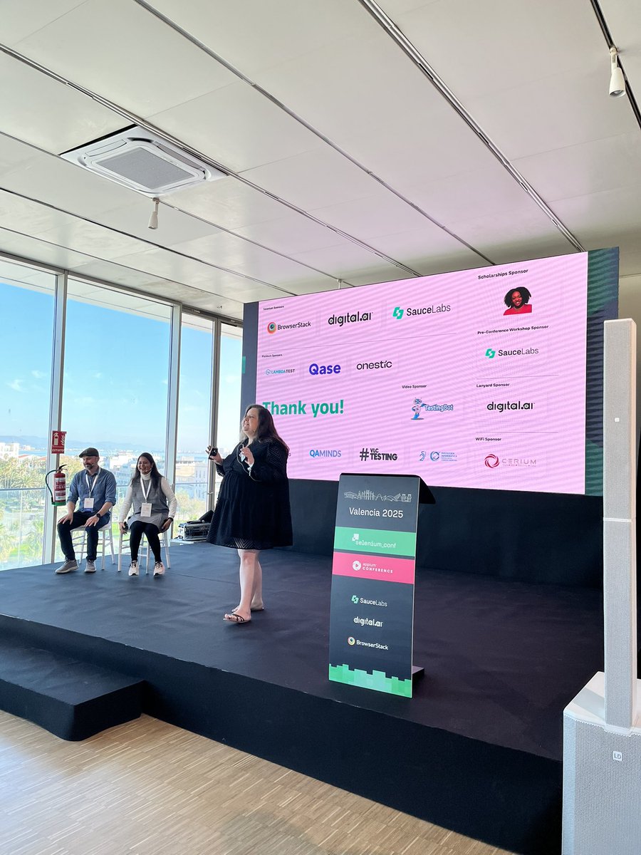 QA_MINDS's tweet photo. We're at #SeleniumConf and #AppiumConf, joined by a large community of testers who have come from all over the world to enjoy, learn, and share their experience with automated testing.
#qaminds
Follows #SeleniumConf on YouTube
https://t.co/35vSbirJmC https://t.co/RPRbw7CWVV