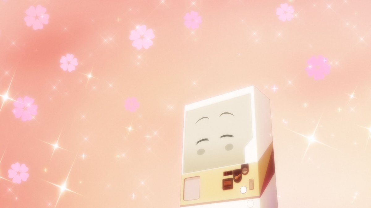 ／
#自動販売機に生まれ変わった俺は迷宮を彷徨う 
TOKYOMXで再放送開始📺
＼

今、放送はじまりました❗
自動販売機へ転生した自販機な主人公が送る☝️
あったか〜いアニメ🔥
第1話お見逃しなく‼️

感想などぜひ
#俺自販機
を付けて教えて下さい✨ 🤗
気が早いけど🐸次週もお見逃しなく✅