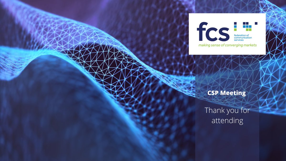 Another great CSP session yesterday!

Thank you to all attendees, and to <a href="/WeAreOpenreach/">Openreach</a> and <a href="/Ofcom/">Ofcom</a> for their presentations.

Looking forward to seeing everyone next month!

#FCS #CSP #MSP #March #Meeting #MembershipEngagement