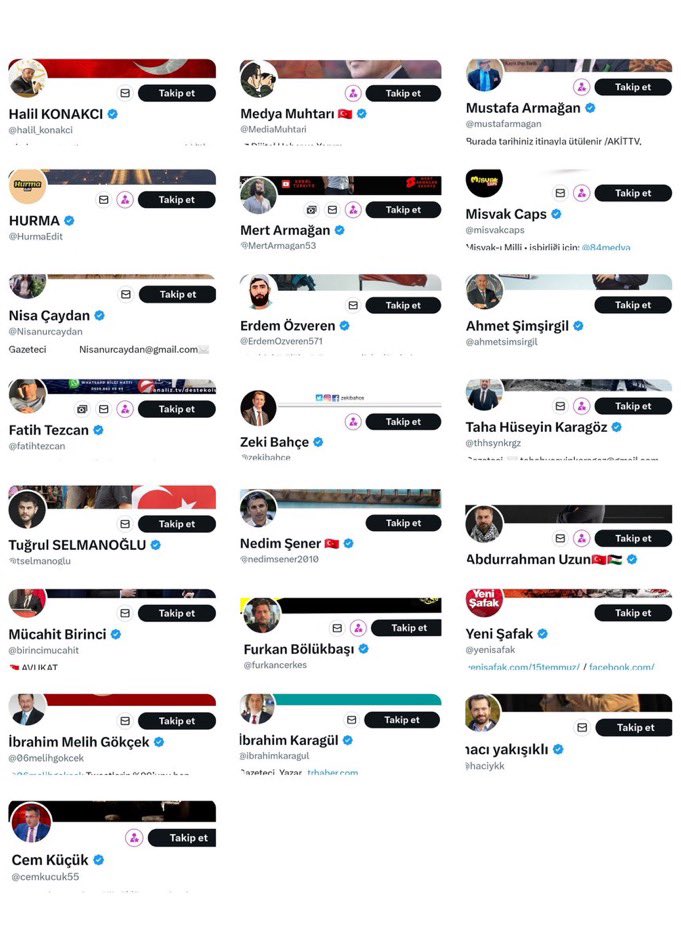 Üşenmiyorsunuz , girip tek tek listedekileri engelliyorsunuz. Sizi ne şekilde tahrik ederlerse etsinler bunlara etkileşim vermeyin! #basengeli