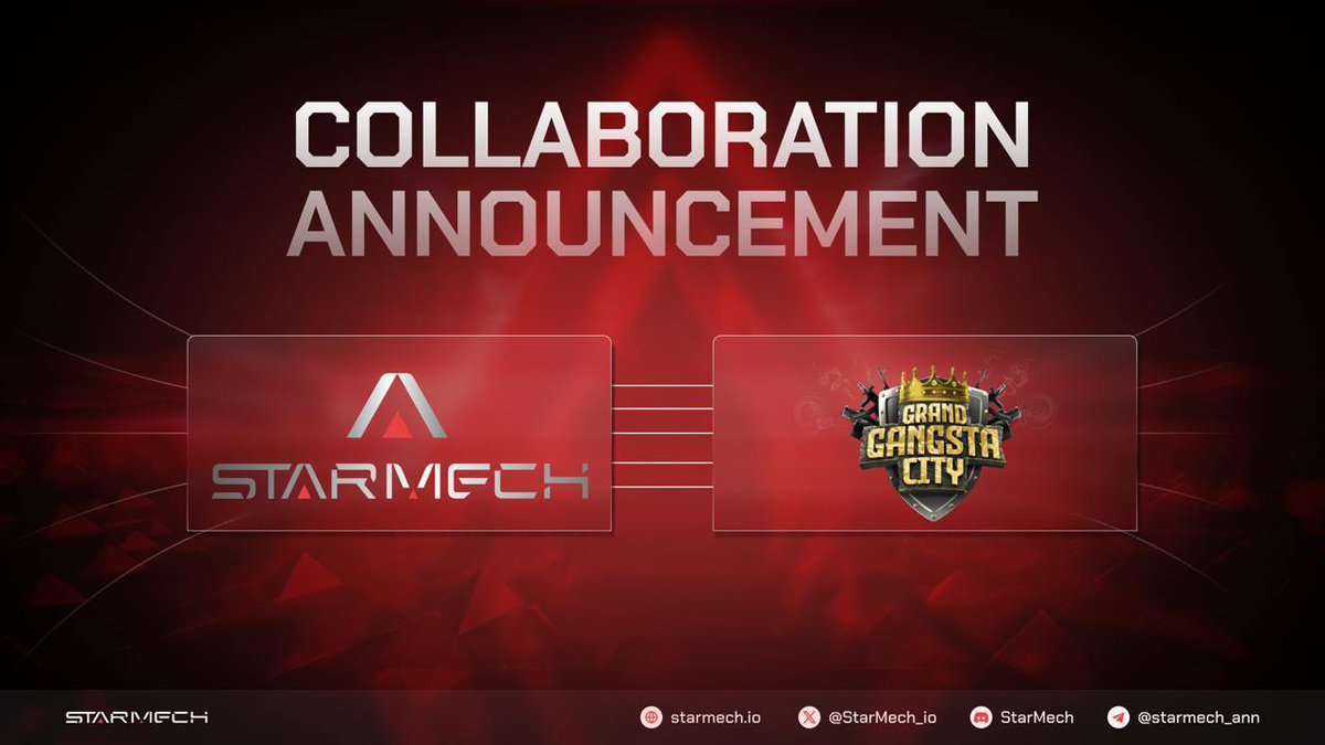 StarMech🔺 (@starmech_io) on Twitter photo ⭐️ WELCOME NEW PARTNER ⭐️
🌟 StarMech is thrilled to announce our new partner joining us!
Hello to <a href="/grandgangstaci/">GRAND GANGSTA CITY</a>!🚀
🐲GGC is an upcoming third person story driven experience providing players with unique token-driven mechanics in an open world setting! ⭐️ WELCOME NEW PARTNER ⭐️
🌟 StarMech is thrilled to announce our new partner joining us!
Hello to <a href="/grandgangstaci/">GRAND GANGSTA CITY</a>!🚀
🐲GGC is an upcoming third person story driven experience providing players with unique token-driven mechanics in an open world setting!