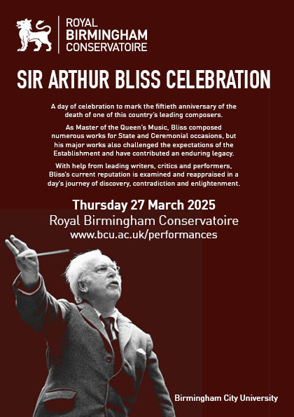 Mark Bebbington (@mbebbington2) on Twitter photo Great to hear Arthur Bliss being acknowledged by <a href="/PetrocTrelawny/">Petroc Trelawny</a> <a href="/BBCRadio3/">BBC Radio 3</a> this morning. All are welcome at today's special event in Birmingham which includes discussion and music-making by guest artists, speakers and <a href="/BirmCons/">Royal Birmingham Conservatoire</a> students: bcu.ac.uk/conservatoire/⦠Great to hear Arthur Bliss being acknowledged by <a href="/PetrocTrelawny/">Petroc Trelawny</a> <a href="/BBCRadio3/">BBC Radio 3</a> this morning. All are welcome at today's special event in Birmingham which includes discussion and music-making by guest artists, speakers and <a href="/BirmCons/">Royal Birmingham Conservatoire</a> students: bcu.ac.uk/conservatoire/ā¦