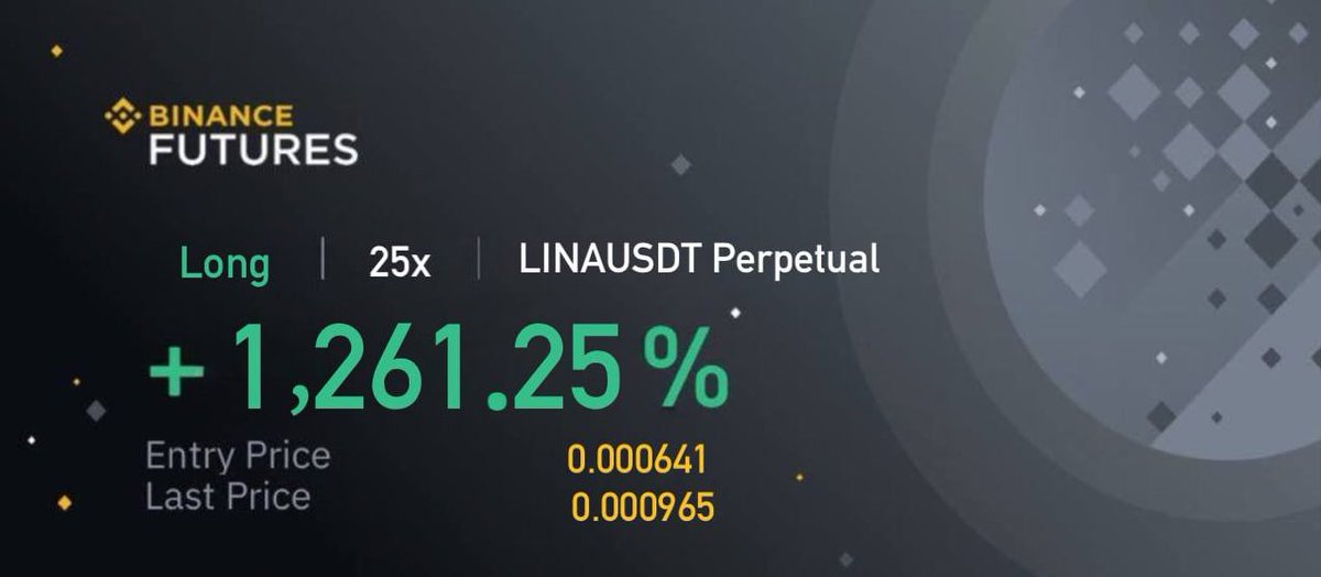 DubemTalented's tweet photo. #LINAUSDT

Entry: 0.00064

Target 1: 0.00069✅
Target 2: 0.00075✅
Target 3: 0.00080✅
Target 4: 0.00085✅
Target 5: 0.00090✅
Target 6: 0.00095✅

#bitcoin #crypto #BTC #ETH #altcoin #trading #signal #copytrading #cryptosignal $LINA #LINA https://t.co/p5SQWCrQvX