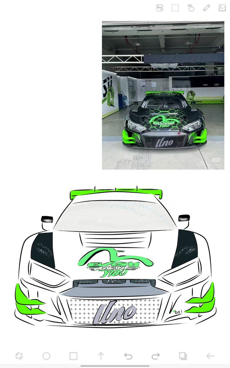 BaimaI_71's tweet photo. พิงูเขียวของน้องป๋อโคตรเท่🐍🏁
แต่ผมวาดน้องมาอีกนิดจะกลายเป็นปลาไหลแน่ถ้าในใส่สีต่อ🫵🥹
 #YIBO85 https://t.co/AaJ9ILpr4v
