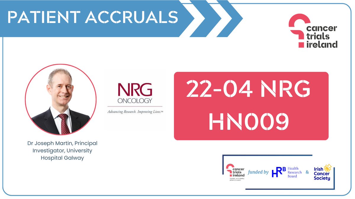 CancerTrialsIreland 🌈 (@cancertrials_ie) on Twitter photo Congratulations to Dr. Joseph Martin and team at University Hospital Galway on enrolling the first patient in this <a href="/NRGonc/">NRG Oncology</a> #HeadAndNeckCancer trial.
Read More:bit.ly/424tbHr
#CancerTrials #ClinicalResearch <a href="/HSE_West_NWest/">HSEWestNorthWest</a> <a href="/CancerUniGalway/">Cancer | University of Galway-HSE West North West</a> <a href="/IRROGTrials/">Irish Research Radiation Oncology Group</a> Congratulations to Dr. Joseph Martin and team at University Hospital Galway on enrolling the first patient in this <a href="/NRGonc/">NRG Oncology</a> #HeadAndNeckCancer trial.
Read More:bit.ly/424tbHr
#CancerTrials #ClinicalResearch <a href="/HSE_West_NWest/">HSEWestNorthWest</a> <a href="/CancerUniGalway/">Cancer | University of Galway-HSE West North West</a> <a href="/IRROGTrials/">Irish Research Radiation Oncology Group</a>