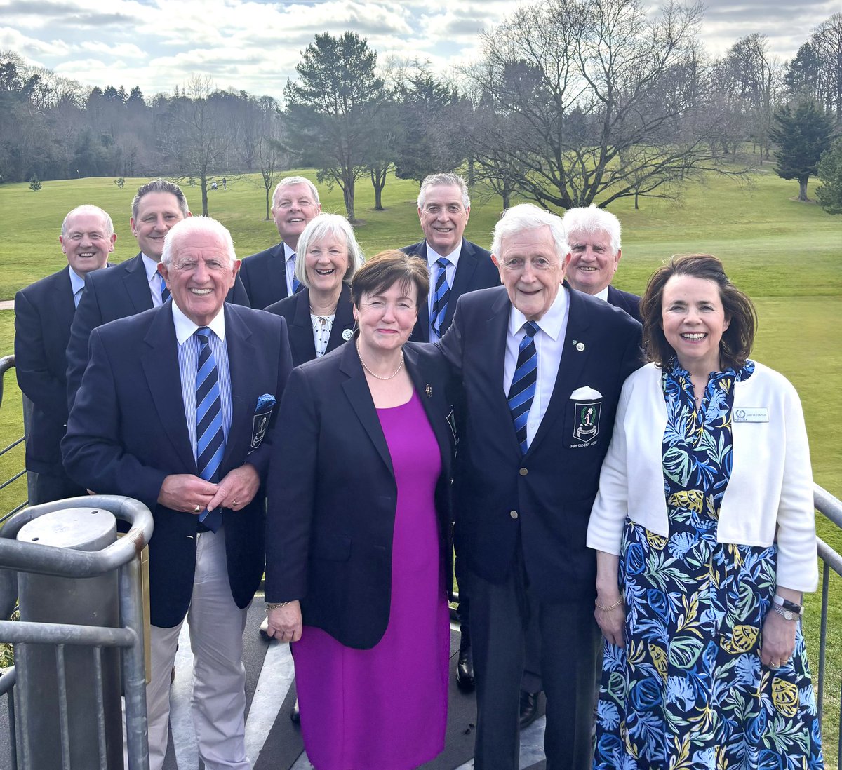 Management Committee Chair Tom Millar hosted a lunch at the Club on Wednesday 26th March 2025 to mark the recent 90th birthday of Club President Derek Rankin MBE. Also present were the Women’s and Men’s  Captains and Vice Captains, Hon Secretary, Trustees and General Manager. 🎂