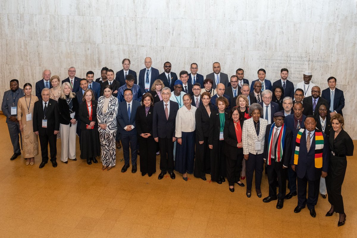 📍UNESCO Bilim Diplomasisi Hakkında Küresel Bakanlar Diyaloğu, Paris

Bilim diplomasisi, hızla değişen dünyada uluslararası işbirliğini güçlendiren, teknolojik ilerlemeyi teşvik eden ve sürdürülebilir çözümler üreten en güçlü araçlardan biridir. 

#MilliTeknolojiHamlesi