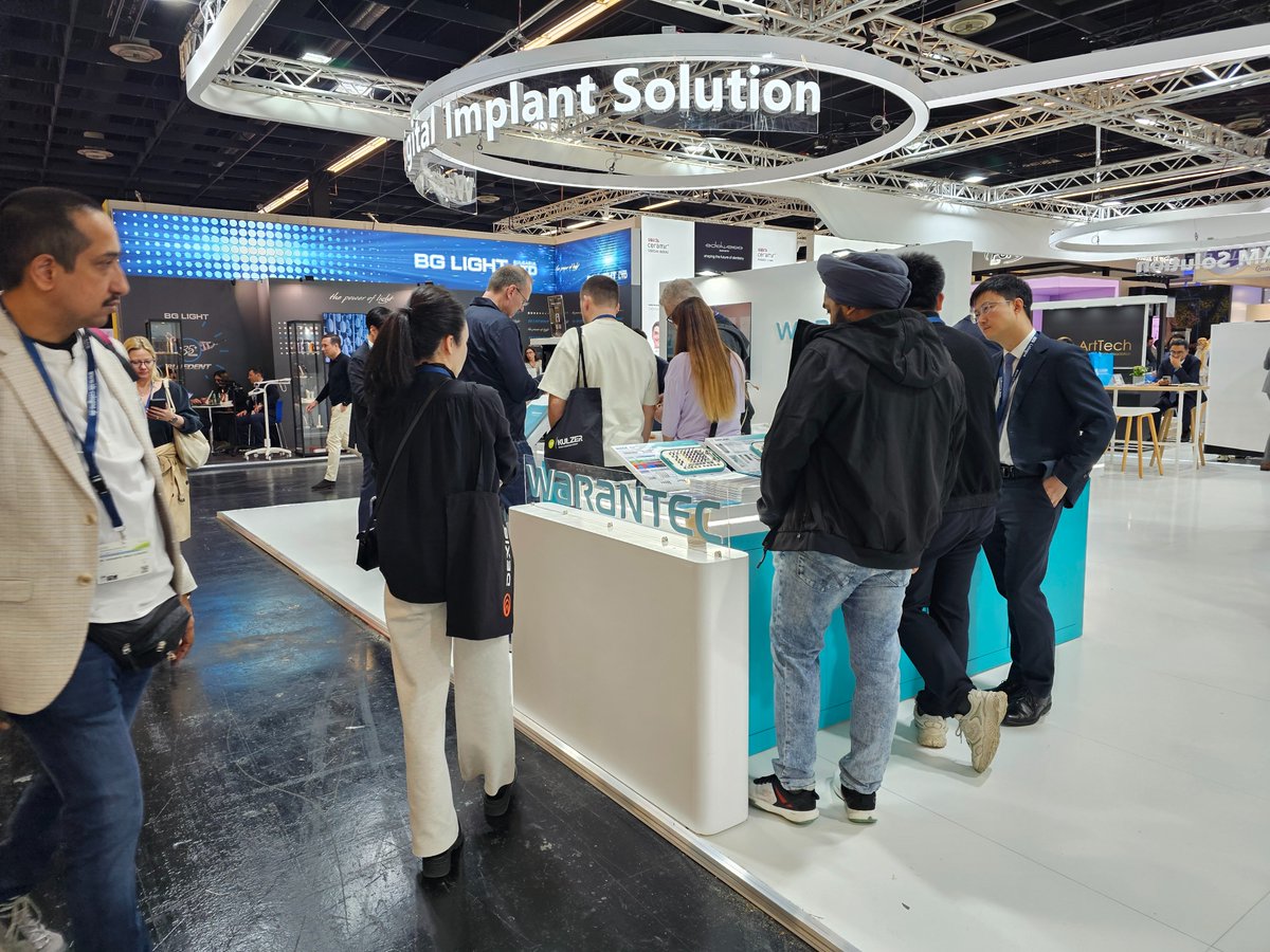warantec's tweet photo. warantec Participated in IDS exhibition in Germany
Cologne, Germany
#www.warantec.com #warantec #iuimplant https://t.co/30GCCj8cGp