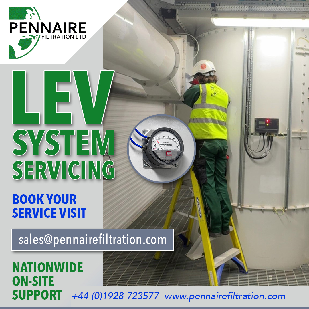 With Summer #Shutdown approaching, now’s the perfect time to schedule your #LEV system #servicing and avoid downtime later. A simple #filter check or LEV inspection could reveal issues before they become costly problems. 

Email: sales@pennairefiltration.com 
Call: 01928 726577