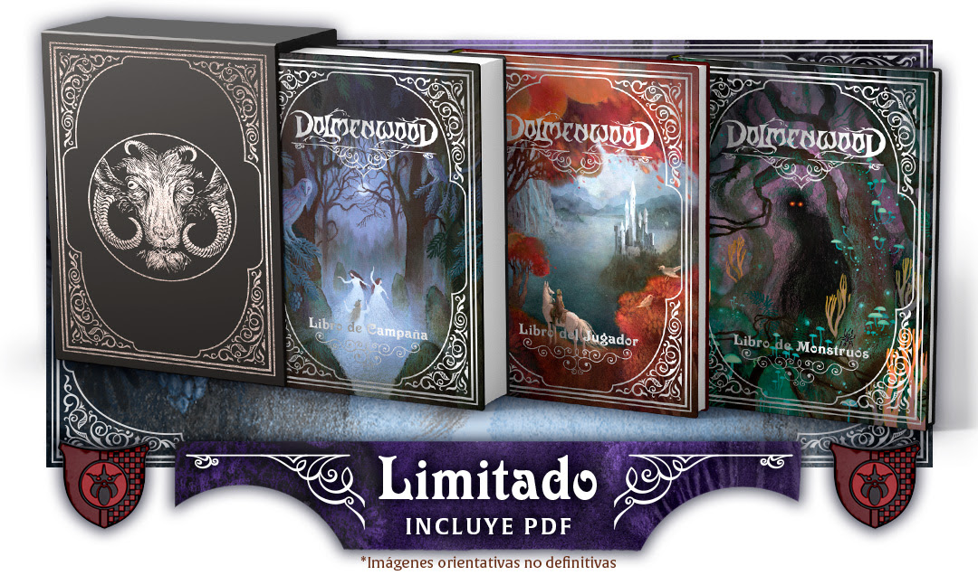 jariegocollects's tweet image. El #mecenazgo de Dolmenwood @Nosolorol está abierto!

Puedes adquirir tu nivel en nuestra web, aprovecha envío gratis! Hasta el 5 de Mayo.
jariegoscollections.com/collections/do…

#dolmenwood #Rol #MuchoRol #RPG