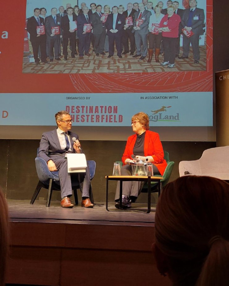 Reflecting on 15 years of Destination Chesterfield 

Vice Chair of Destination Chesterfield and Leader of Chesterfield Borough Council, Tricia Gilby shares some of the partnership’s highlights with Destination Chesterfield, Dom Stevens.

#Celebrate25