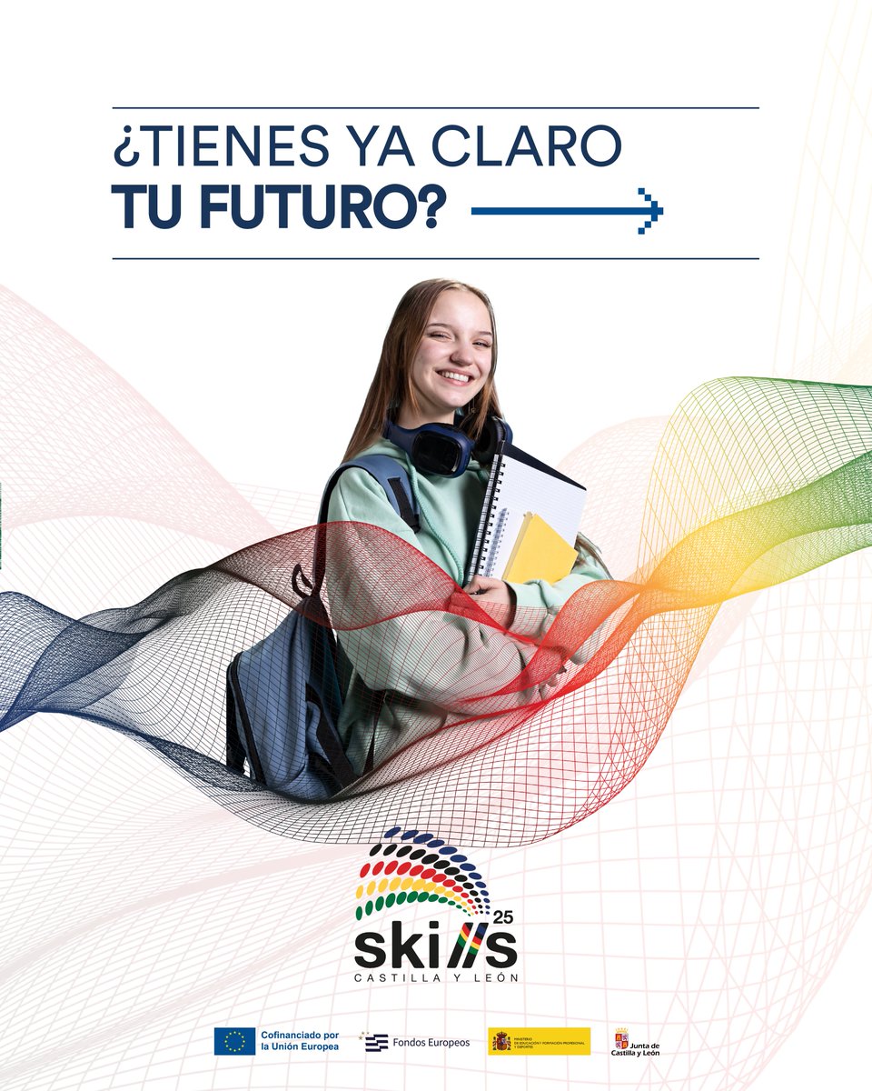 🎓 ¿No sabes qué estudiar? ¿Dudas a qué dedicarte en un futuro?

Talleres, competencias reales y talento en acción en Try a Skills.

📍 ¡Te esperamos en #cylskills2025 del 7 al 11 de abril en la Feria de Valladolid!

#CastillaYLeónSkills #Talento #ExcelenciaFP