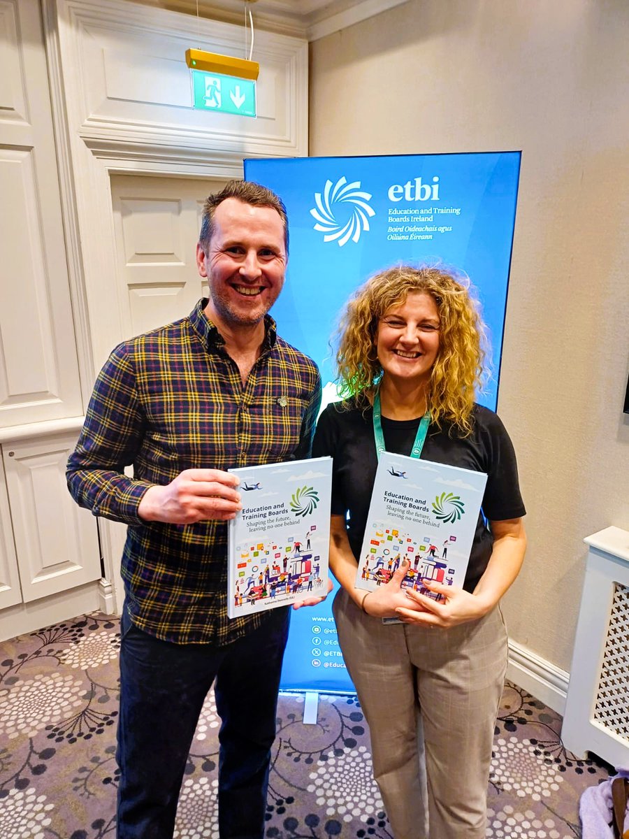 Congratulations to ETBI on the launch of their book 📚

This book touches on the energy and excellence that ETBs and their 32,000+ staff bring to their mission in every community. It also points to their ambitions for future growth.

buythebook.ie/etbbook

<a href="/ETBIreland/">ETBI</a>