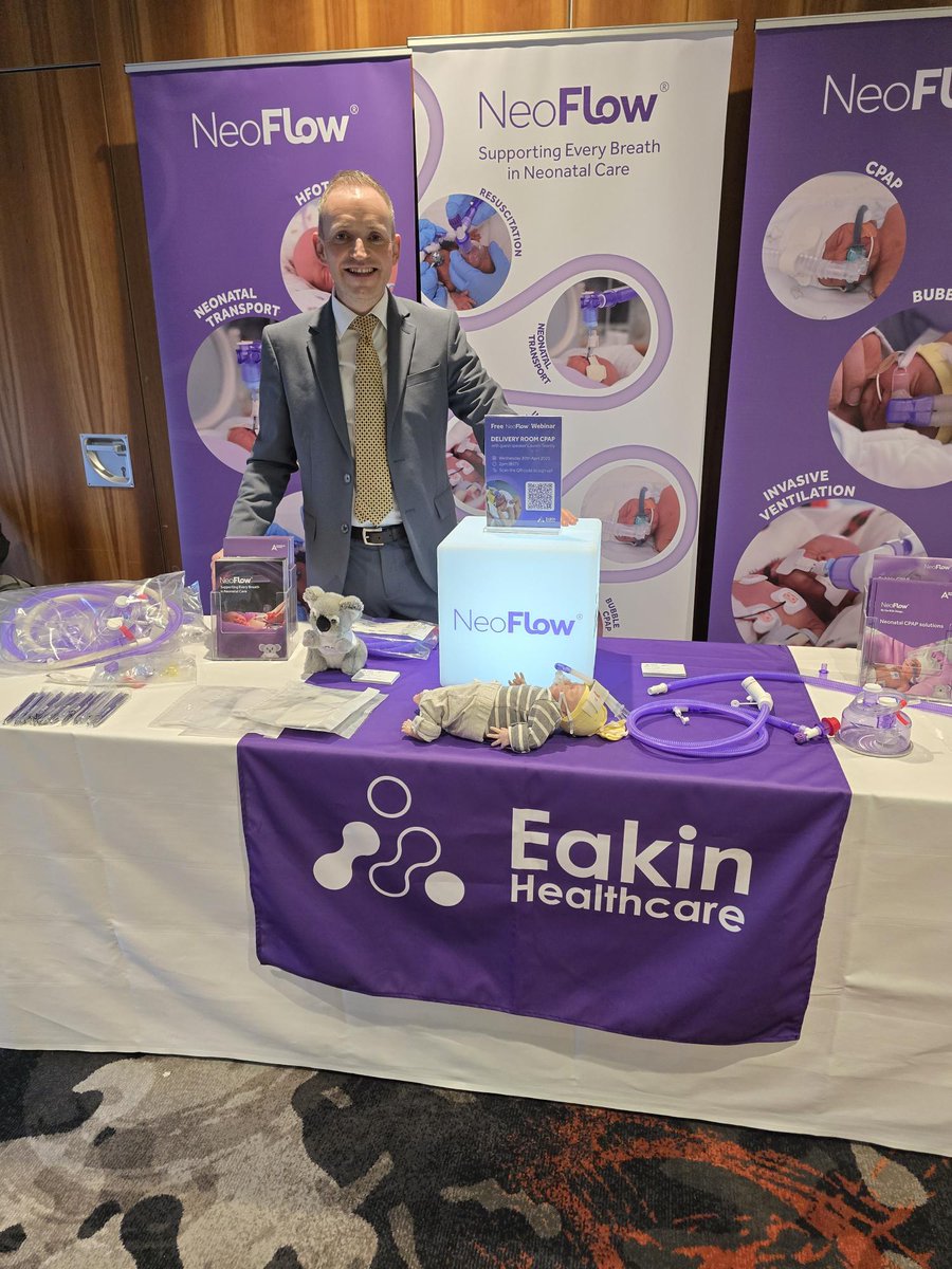 Eakin Respiratory (@eakinresp) on Twitter photo Today Ciaran is at the University Hospital in Galway's 10th Neonatal Study Day. We are delighted to be here with our NeoFlow® range, designed to support every breath in neonatal care. Come Say hi👋🏻 and find out more! <a href="/neonatal_uhg/">Neonatal UHG</a> Today Ciaran is at the University Hospital in Galway's 10th Neonatal Study Day. We are delighted to be here with our NeoFlow® range, designed to support every breath in neonatal care. Come Say hi👋🏻 and find out more! <a href="/neonatal_uhg/">Neonatal UHG</a>